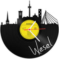Schallplattenuhr Wesel