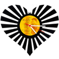 Schallplattenuhr Spreading Love