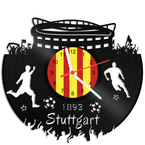 Schallplattenuhr Stuttgart
