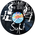 Schallplattenuhr Sylt