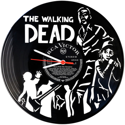 Schallplattenuhr The Walking Dead