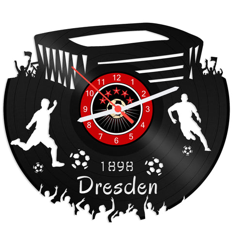 Schallplattenuhr Dresden Vereinsliebe