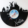 Schallplattenuhr Skyline Xanten