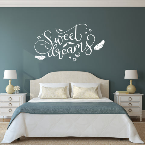Wandtattoo Kinderzimmer Sweet Dreams Design