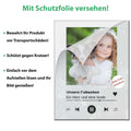 Song Cover auf Acrylglas - Personalisiertes Geschenk mit Foto im Musik Cover Design