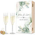 Leonardo Gläser mit Gravur im "Wedding Love" Design als Set