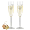 Leonardo Sektglas mit Gravur im "Amore" Design