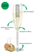 Leonardo Glas mit Gravur - "Elegant"