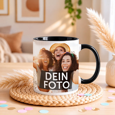 Bedruckte Tasse mit eigenem Foto