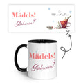 Bedruckte Tasse mit Weihnachtsmotiv - Mädels Glühwein mit Namen