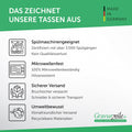 Bedruckte Tasse mit Spruch Ich kam, sah und hatte direkt keinen Bock V2