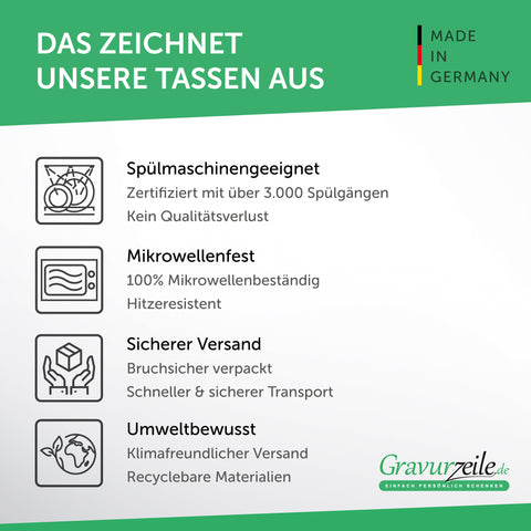 Bedruckte Tasse mit Spruch Ich kam, sah und hatte direkt keinen Bock V2