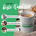 Bedruckte Tasse Faultier in Rente - Personalisiert mit Name