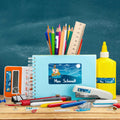 Schuletiketten mit Namen - Piraten Design - 100 Aufkleber in verschiedenen Größen