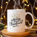 Bedruckte Tasse mit Weihnachtsmotiv im Weihnachtsgeschenk Design