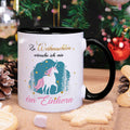 Bedruckte Tasse mit Weihnachtsmotiv - Zu Weihnachten wünsche ich mir ein Einhorn