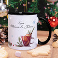 Bedruckte Tasse mit Weihnachtsmotiv - Mädels Glühwein mit Namen