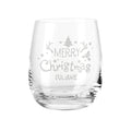 Teelicht mit Gravur - Weihnachtsdeko - Merry Christmas - Personalisiert mit Name
