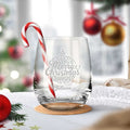 Teelicht mit Gravur - Weihnachtsdeko - Weihnachtskugel - Personalisiert mit Name