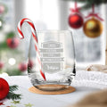 Teelicht mit Gravur - Weihnachtsdeko - Frohe Weihnachten Ast - Personalisiert mit Name