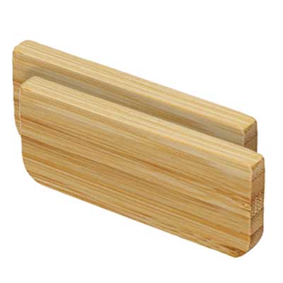 Trennwand aus Bambusholz