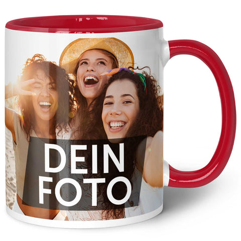 Bedruckte Tasse mit eigenem Foto