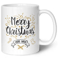 Bedruckte Tasse mit Weihnachtsmotiv im Merry Christmas Liebe Oma Design
