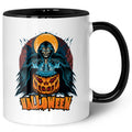 Bedruckte Tasse mit Motiv im Halloween Reaper Design