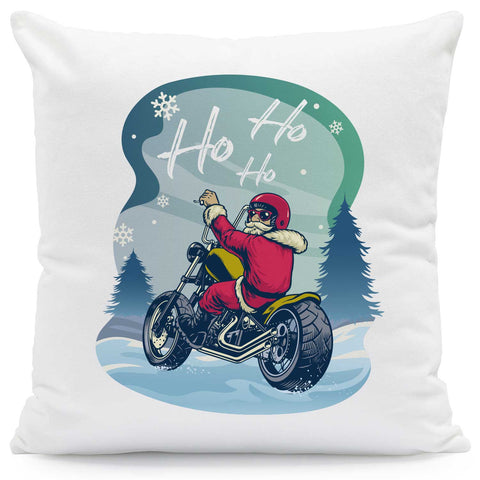 Kissen mit Weihnachtsmotiv - Cool Santa  - Weihnachtsdeko - Geschenk für Frauen & Männer
