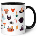Bedruckte Tasse im Halloween Motive Design