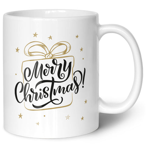Bedruckte Tasse mit Weihnachtsmotiv im Weihnachtsgeschenk Design