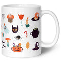 Bedruckte Tasse im Halloween Motive Design