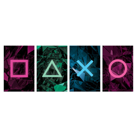 Wandtattoo Spielkonsole für Gamer
