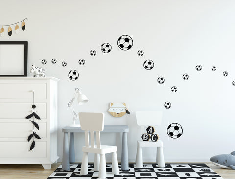 Wandsticker Set Fußball