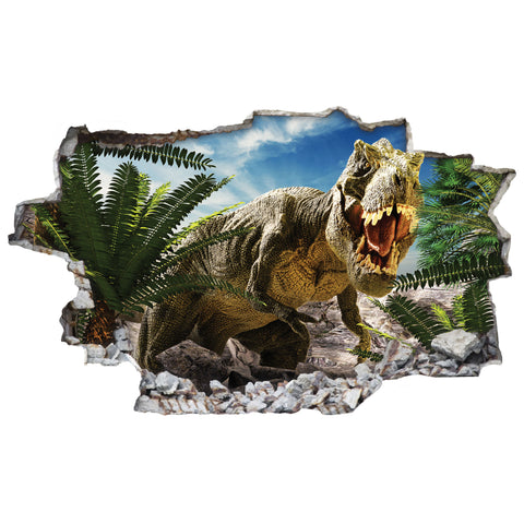Wandtattoo Kinderzimmer Dinosaurier & T-Rex Design