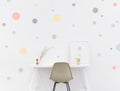 Wandsticker Set Pastell Kreise