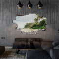 Wandtattoo Wohnzimmer Beach Design