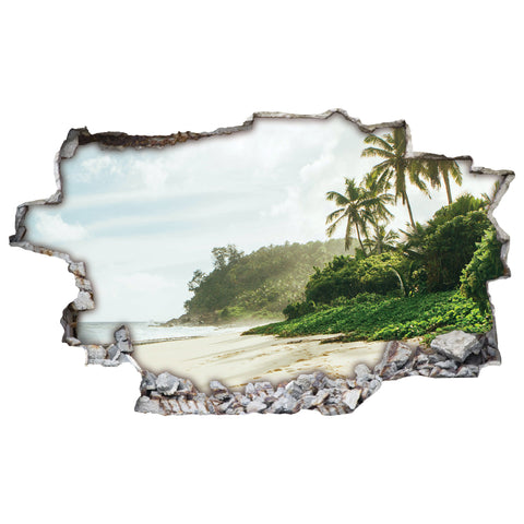 Wandtattoo Wohnzimmer Beach Design