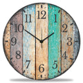 Wanduhr aus Holz Vintage Summer