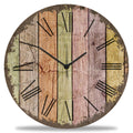 Wanduhr aus Holz Wood Cocktail