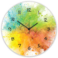 Wanduhr aus Holz Splash Love