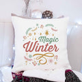 Kissen mit Weihnachtsmotiv - Magic Winter - Weihnachtsdeko - Geschenke für Frauen & Männer