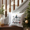 Kissen mit Weihnachtsmotiv - This Is My Christmas Spirit - Weihnachtsdeko - Für Frauen & Männer