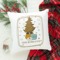 Kissen mit Weihnachtsmotiv mit Namen - Frohe Weihnachten Christmas tree - Weihnachtsdeko