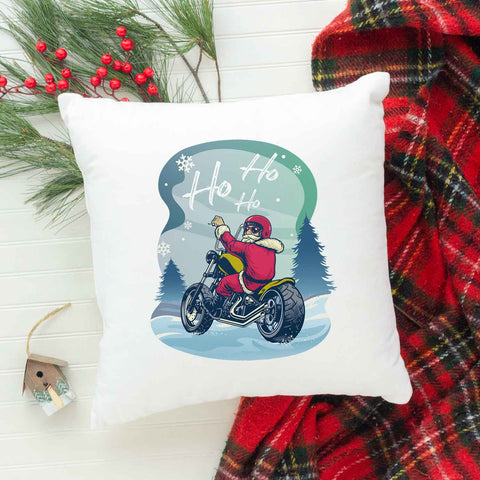 Kissen mit Weihnachtsmotiv - Cool Santa  - Weihnachtsdeko - Geschenk für Frauen & Männer