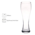 Leonardo Weizenglas "Bierkönig V2" mit Namen
