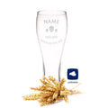 Leonardo Weizenglas mit Gravur "Smooth & Good Taste"
