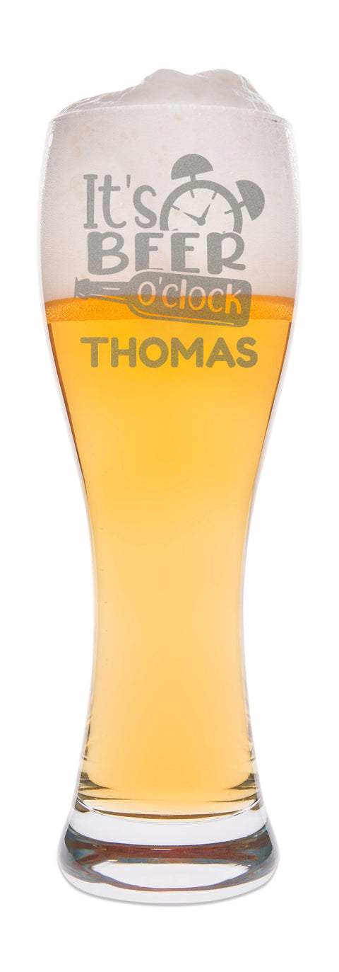 Leonardo Weizenglas "It's beer o'clock"