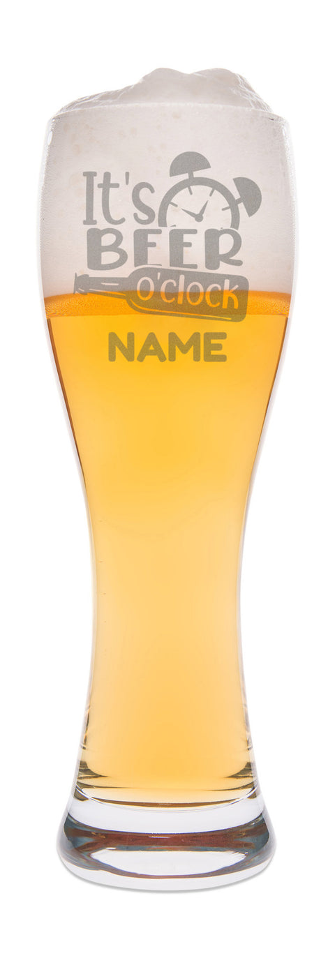 Leonardo Weizenglas "It's beer o'clock"