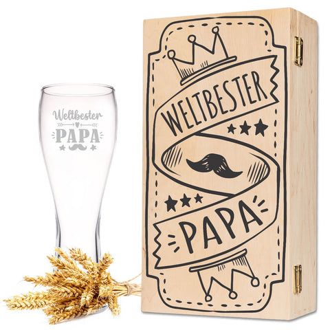Leonardo Weizenglas "Weltbester Papa"